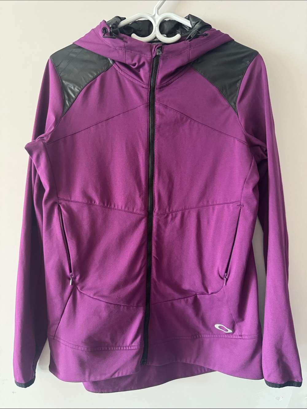 Like new Oakley Purple Hooded Utility Jacket